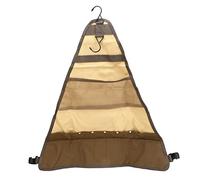 LMHHMIN Bolsa de Almacenamiento de vajilla Bolsa de Soporte para Utensilios de Cocina Colgante Plegable de Lona Resistente al Desgaste