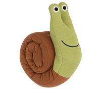 LMHHMIN Caracol Squeaky Dog Toys Poliéster Dentición Puzzle Interactivo Cachorro Masticar Juguetes para Perros