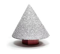 LMHHMIN Chaflán de Grano de Diamante Herramienta de biselado Soldada Broca de fresado Azulejos Mármol Granito Perforación de Agujeros Ampliación Biselado Accesorio de Pulido de