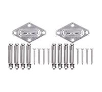 LMHHMIN Eye Pad Hook Stainless Steel U Shape Heavy Duty Strong Bearing for Hanging Ceiling