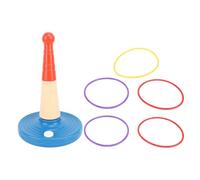LMHHMIN Kids Ring Toss Game Children Throwing Rings Toy Interactive Parent and Child Puzzle Set for Home Outdoor and Travel