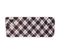 LMHHMIN Mantón calentado con USB, manta envolvente con calefacción, patrón de cuadros de 3 niveles con botón para el hogar