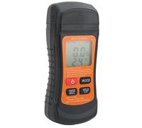 LMHHMIN Medidor de Humedad de Madera Detector de Temperatura Probador Herramienta de visualización Digital para Pared de Papel