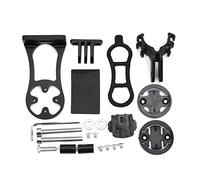 LMHHMIN Out Front Bike Computer Mount Bicicleta GPS Soporte extendido para Edge Bike Computer (Negra)