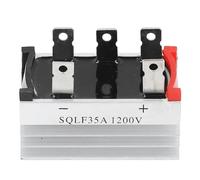 LMHHMIN Puente rectificador trifásico de alta potencia de silicio con piezas del generador del radiador 35A 1200V