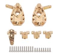 LMHHMIN RC Steering Cups Brass High Strength RC Car Steering Cups Tie Rod Mount Set RC Accessory for 1/10