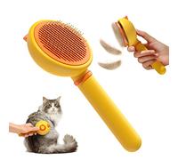 LMHHMIN RK57 Cepillo para Cepillar El Cabello Cepillo para Depilación 244 Peine De Masaje General para Perros Y Gatos De Acero Largo Y Grueso Cepillo para Mascotas
