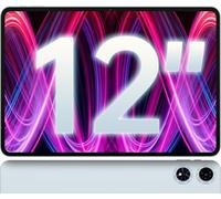 LMHTRADE T60 Plus Tablet 12" 90Hz 2K Display Android 14 MTK G88 Octa-Core MAX 16GB RAM 128GB ROM Widevine L1 4G LTE GPS 8000mAh