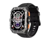 LMHTRADE W80 PRO - Reloj inteligente resistente para exteriores, reloj inteligente de posicionamiento GPS, pantalla de 1.91 pulgadas, 900 mAh con linterna