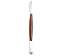 LMIAOM Cuchillo de cera dental de doble cabeza Herramienta de talla de acero inoxidable Cuchillos de cera Escultura Cuchilla con espátula Accesorios de hardware Herramientas de bricolaje