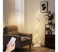 LMiSQ Lámpara de pie Dimmer Regulable 3 Temperatura de Color LED blanco lampara de pie salon con Temporizador y Función de Memoria 48W Moderna Lámpara de Lectura para Sala de Estar,Dormitorio, Oficina