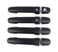 LMJCH Cubierta Protectora De La Manija De La Puerta Exterior del Automóvil,para BYD F3 2007-2013 Prevención De Colisiones Manija De La Puerta Cubierta,B-Matte Black-B-1 Hole 2 Smart