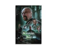LMJUSNEFNC Póster de la serie de televisión Breaking Bad, póster decorativo de lienzo para pared e impresión artística moderna para decoración de dormitorio familiar, 40 x 60 cm