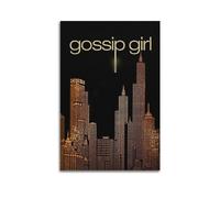 LMJUSNEFNC Póster de la serie de televisión Gossip Girl, póster decorativo de lienzo para pared e impresión artística moderna para decoración de dormitorio familiar, 40 x 60 cm