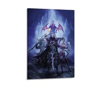 LMJUSNEFNC Póster decorativo de Heroes of Might And Magic V Game, lienzo decorativo para pared e impresión artística moderna para dormitorio familiar, pósteres de 20 x 30 pulgadas (50 x 75 cm)