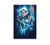 LMJUSNEFNC Póster decorativo de película Blade Runner, póster de pared e impresión artística moderna para decoración de dormitorio familiar, 20 x 30 cm