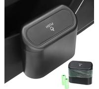 lmlpan Cubo Basura Automóvil Compatible con Tapa para Porsche 911 Targa 4 GTS 992 Turbo S 911 GT3 Touring 992 GT3 RS 911 S/T, Impermeable Prueba Polvo Caja Almacenamiento Colgante