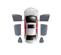 Lmmdhi Parasol de Coche para Seat Ateca SUV 2016-2024,Visera de Ventana Lateral de Coche 4,Parasol de Parabrisas Delantero Trasero,6PCS