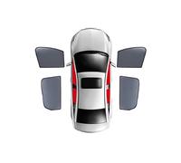 Lmmdhi Parasol de Coche para Seat Ateca SUV 2016-2024,Visera de Ventana Lateral de Coche 4,Parasol de Parabrisas Delantero Trasero,4PCS Front Rear