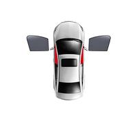 Lmmdhi Parasol de Coche para Tesla Model X 2015-2023,Visera de Ventana Lateral de Coche 4,Parasol de Parabrisas Delantero Trasero,2PCS Front