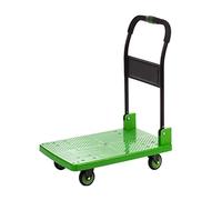 LMMIAOZ Chariot Pliable à Plateau Avec roues silencieuses • Diable réglable pour le Transport de fourrures et de marchandises • Chariot de Transport Pliable Portable 90 x 60 cm (