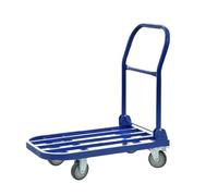 LMMIAOZ Chariot Pliable à roulettes - Chariot robuste à Plateau pour UNE manutention et un déplacement faciles Des Charges. Remorque Domestique idéale pour soulever et Transporte