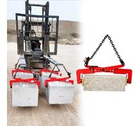 LMMIAOZ Herramienta elevadora de Granito - Abrazaderas de Cadena de Alta Resistencia para elevación y Transporte Vertical de losas de mármol, Vidrio, Piedra/Aluminio (Extra Peque