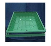 LMMIAOZ Tapa y Marco Cuadrado de Alta Resistencia para Tanque séptico. Tapa de Registro Redonda/Cuadrada. Tapa de Pozo para jardín, para Plantar césped. Tapa de Drenaje de Aguas