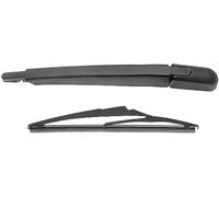 LMMPP Escobilla y Brazo del limpiaparabrisas Trasero para Dacia Sandero Mk2 2012-2017 12" limpiaparabrisas Trasero del Coche