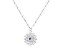 LMMSHA Accessories for Women and Girls, Turkish Happy Bohemia Heart Evil Eye Necklace Birthday