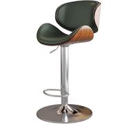 LMMSHA Bar Stools Adjustable Swivel Leather for Kitchen Island 60 80cm Mid Century Counter Height Chairs Bar-stools with(G)