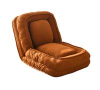 LMMSHA Bean Bag Chair,Multi-Function Folding Tufted Soft Leathaire Filler Couch Bed Adjustable Backrest,Lounge Chair with 2 Pillows for Bedroom Living Room Apartment Office,A