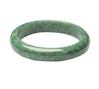 LMMSHA Bracelets,Jade Bangle Bracelet for Women, Genuine Dark Green Jadeite Bangle Jewelry(60mm)