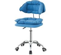 LMMSHA Breakfast Chairs Bar Chair Swivel High Home Backrest Cashier Can Lift Light Luxury Stool Kitchen(I)