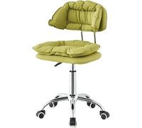 LMMSHA Breakfast Chairs Bar Chair Swivel High Home Backrest Cashier Can Lift Light Luxury Stool Kitchen(U)