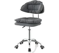 LMMSHA Breakfast Chairs Bar Chair Swivel High Home Backrest Cashier Can Lift Light Luxury Stool Kitchen(Y)