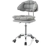 LMMSHA Breakfast Chairs Bar Chair Swivel High Home Backrest Cashier Can Lift Light Luxury Stool Kitchen(O)