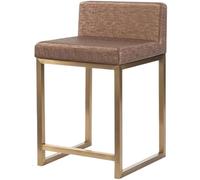 LMMSHA Breakfast Chairs Front Desk Chair, Counter, Stainless Steel Bar, Light Luxury, Xinzhong Stool Kitchen(Y)