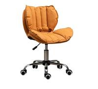 LMMSHA Computer Student backrest Study Writing Manicure Compact Chair Suitable for Home, Office, Makeup, Bedroom,O