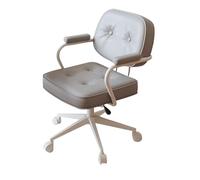 LMMSHA Desk Living Room, Comfortable Study Office Chairs Swivel Learning Backrest Gaming Lift Cosmetic Chair for Bedroom Home Office,C