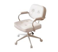 LMMSHA Desk Living Room, Comfortable Study Office Chairs Swivel Learning Backrest Gaming Lift Cosmetic Chair for Bedroom Home Office,A