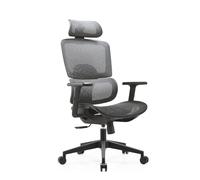 LMMSHA Ergonomic Office Computer Chair with Adjustable Headrest/Lumbar Support, High Back 3D Armrests Home Mesh Chair,C