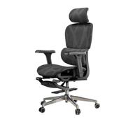 LMMSHA Ergonomic Office - High-Back Computer Desk with Lumbar Support, Adjustable Swivel Gaming Chair for Home, Work, and Long Hours of Sitting,Black