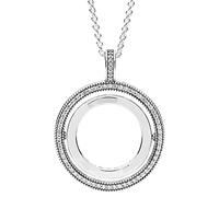 LMMSHA Feathers Knotted Heart Shards of Sparkle Logo Signature Necklace Vintage Jewelry Necklaces for Women Trendy (Color Gold, Size : 60cm)