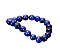 LMMSHA Feng Shui Bracelet,Charm Bracelet Blue Tiger Eye Stone Bracelet Eye Stone Bracelet 6/8/10MM Talisman Jewelry for Men and Women,10mm