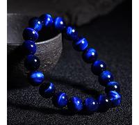 LMMSHA Feng Shui Bracelet,Feng Shui Bracelet Tiger Eye Stone Bracelet Gemstone Bracelet Chakra Crystal Amulet Wealth Good Luck Prosperity Bracelet Men Women Jewelry Gift(10mm)