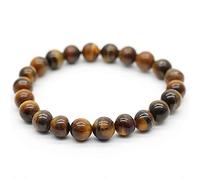 LMMSHA Feng Shui Bracelet,Feng Shui Wealth Bracelet Tiger Eye Stone Bracelet Attract Money Luck Talisman Auspicious Decor Feng Shui Amulet Beaded Crystal Bracelet for Prosperity Luck Money
