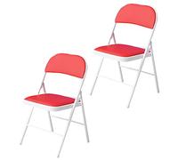 LMMSHA Fold Up Chair,Folding and Chair,Portable Stackable Commercial Seat for Meeting, Conference, Reception, Training Room & Home Office Desk Folding Chairs,E