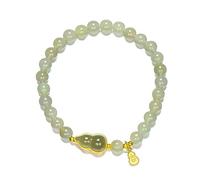 LMMSHA Hetian Jade Fulu Bracelet Gourd Hand String National Wind Retro