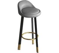 LMMSHA Industrial Bar Stool Stools Chair Height Technology Cloth 60cm for Kitchen Home Pub Dining Room